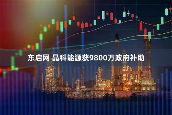 东启网 晶科能源获9800万政府补助